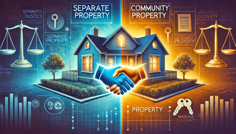 Separate Property vs. Community Property in Texas