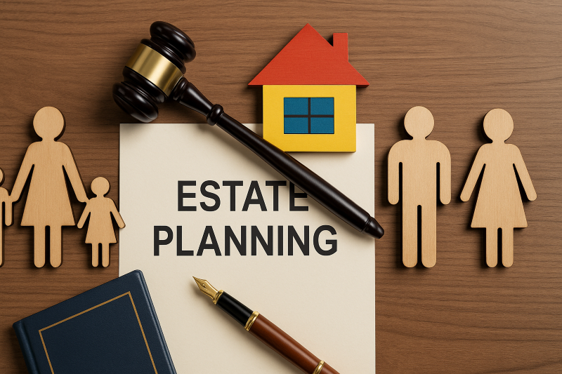 Estate Planning for Blended Families in Texas Estate planning symbols for blended families in Texas