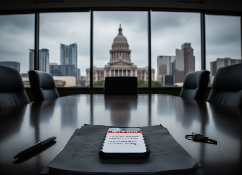 What is Anticipatory Repudiation in a Texas Real Estate Contract? A Buyer's Guide to Anticipatory Repudiation in Texas Real Estate Law