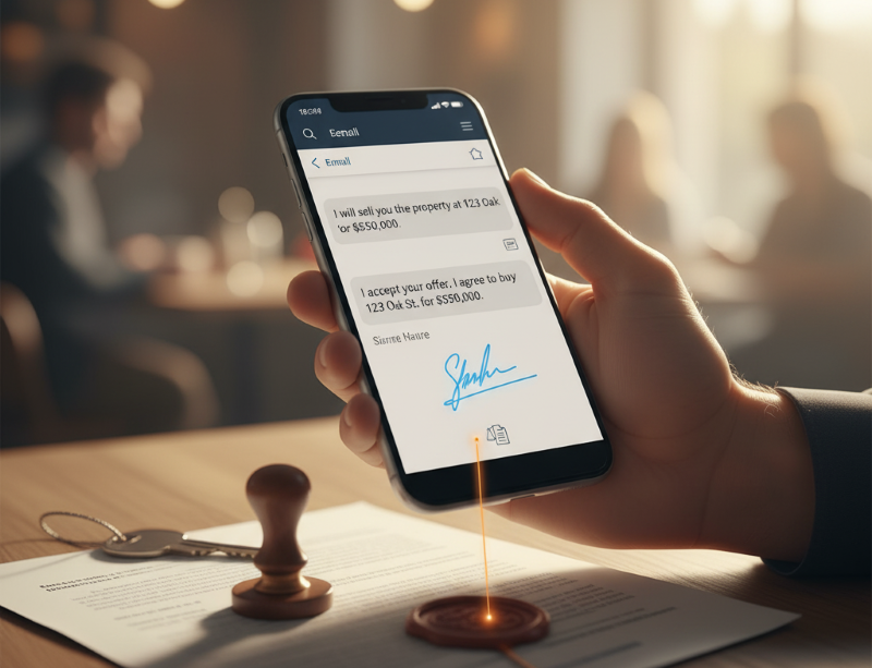 When Does an Email Become a Binding Contract in Texas?