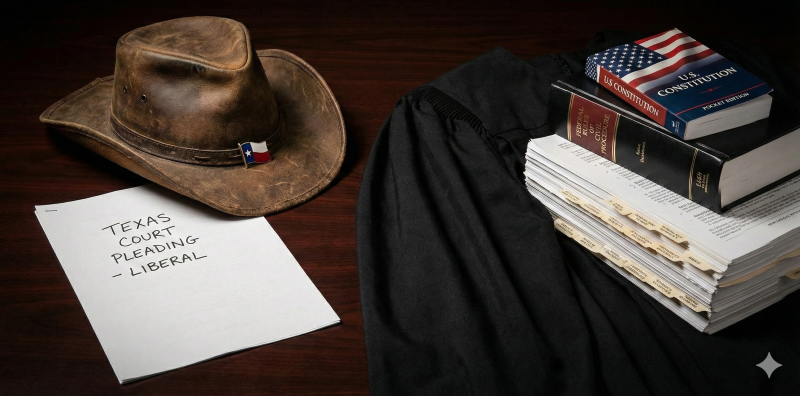 Texas vs. Federal Court: Pleading Standards Compared