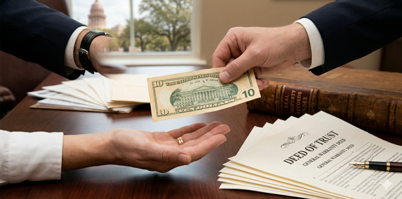 The $10 Deed: Why Texas Property Sales Prices Stay Private