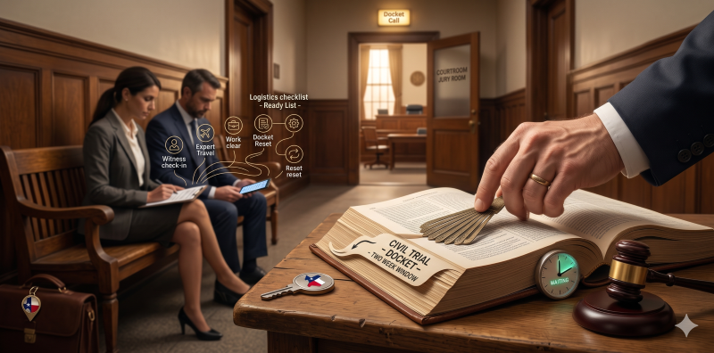 How Judges Use Trial Dockets to Maximize Courtroom Efficiency