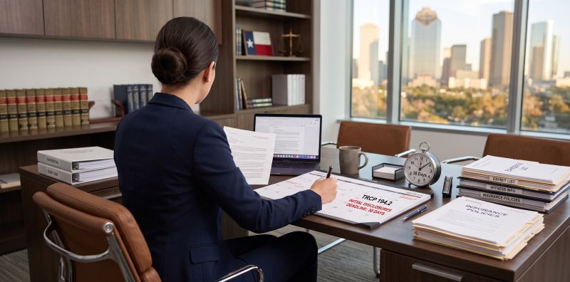 Mandatory Initial Disclosures in Texas: What Must Be Produced